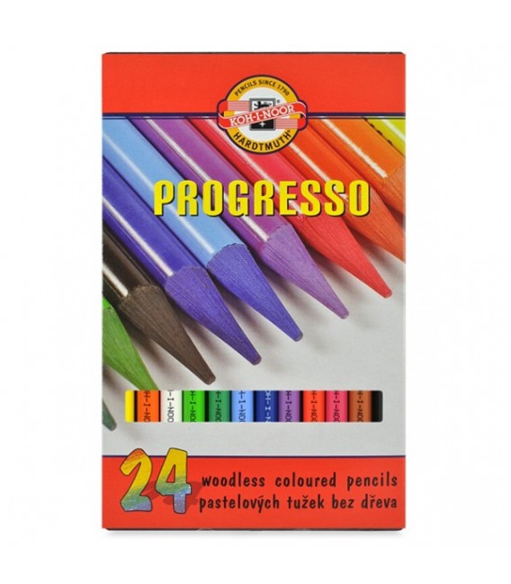 Koh-i-noor | Progresso Комплект цветни моливи 24 цвята
