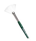 Fan Brush Tintoretto S215 Pearl Synthetic Fiber Short Handle