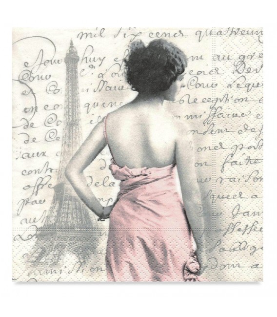 Decoupage Paper Napkin Sagen Vintage Design 33 x 33cm