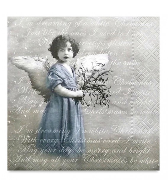 Decoupage Paper Napkin Sagen Vintage Design 33 x 33cm