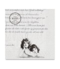 Decoupage Paper Napkin "Children" Sagen Vintage Design 33 x 33cm
