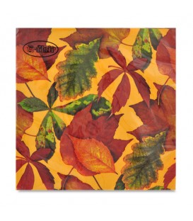 Decoupage Paper Napkin "Foliage Honey" Ti-flair 33 x 33cm