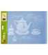 Country Stencil for Decoration "Tea Time" Cobea 21 x 29,7 cm (A4)