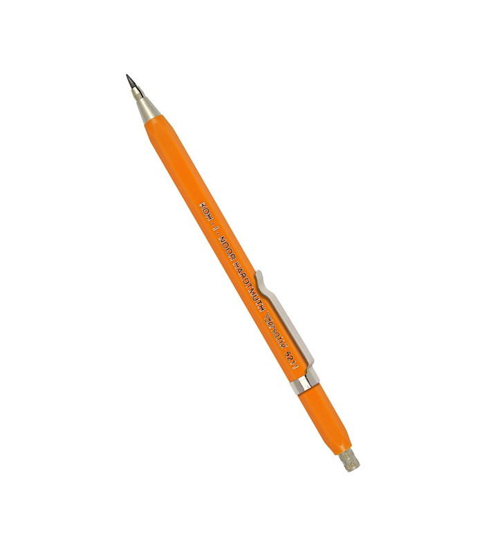 Koh-I-Noor 5219 Mechanisch Potlood 2,0 Mm – Met Ingebouwde Slijper En Clip, In Het Klassieke Violet