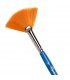 Fan Brush Tintoretto S217 Amber Synthetic Fiber