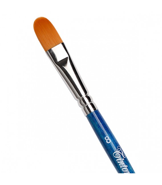 Filbert Brush Tintoretto S846 Amber Synthetic Fiber