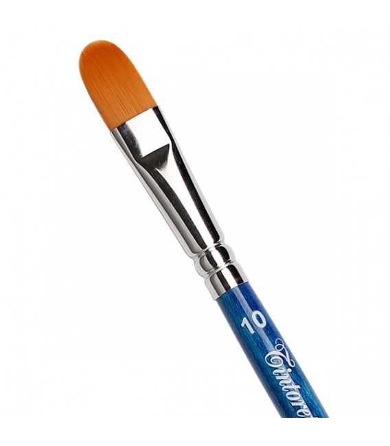 Filbert Brush Tintoretto S846 Amber Synthetic Fiber