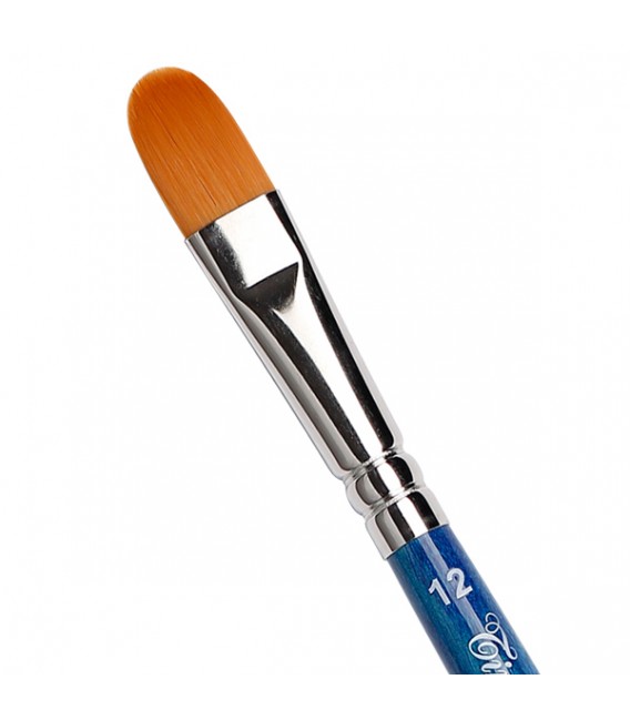 Filbert Brush Tintoretto S846 Amber Synthetic Fiber