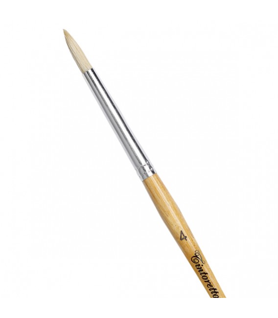 Round Brush Tintoretto S350 Chinese Bristle