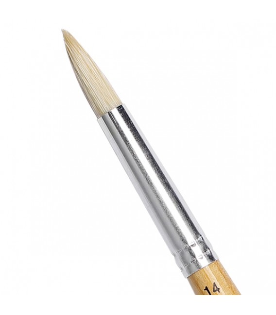 Round Brush Tintoretto S350 Chinese Bristle
