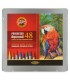 Koh-i-noor Progresso Woodless Aquarelle Pencils Set of 48 Colors