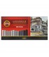 Set of hard pastels Koh-I-Noor Gioconda 8122 brown shade 12 colors