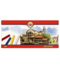 Set of hard pastels Koh-I-Noor Gioconda 12 colors 8112