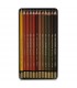 Koh-I-Noor Mondeluz Set оf 12 Aquarell Coloured Pencils 3722 Brown Line