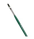 Filbert Brush Tintoretto S378 Emerald Synthetic Fibre Long Handle