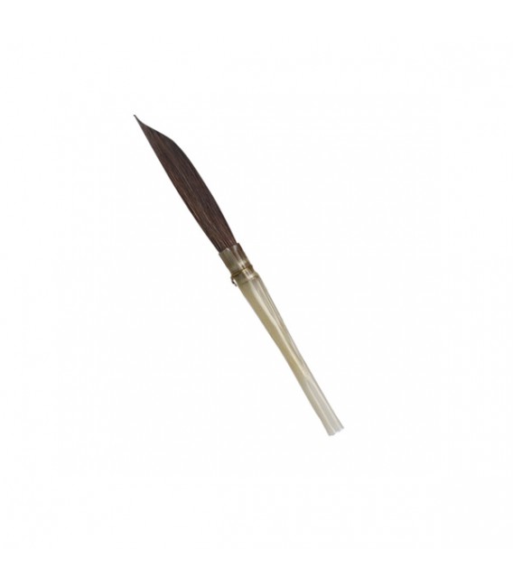 Sword Brush Tintoretto S140 Kazan Squirrel Hair Natural Quill Ferrule (without handle)