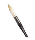 Mop Round Brush Tintoretto Aquasoft S1412 White Goat Hair