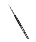 Round Brush Tintoretto S635 Ivory Synthetic Fibre Long Handle