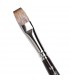 Flat Brush Tintoretto S460 Mongoose Synthetic Fibre Long Handle