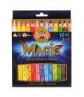 Koh-I-Noor Set of pencils Magic 12 + 1 pc. in a cardboard box