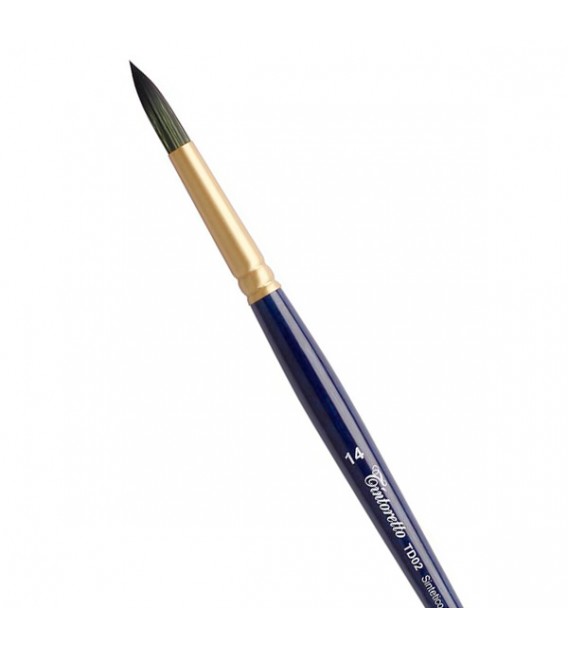 Cambered round brush Tintoretto STD01 Extra bristle