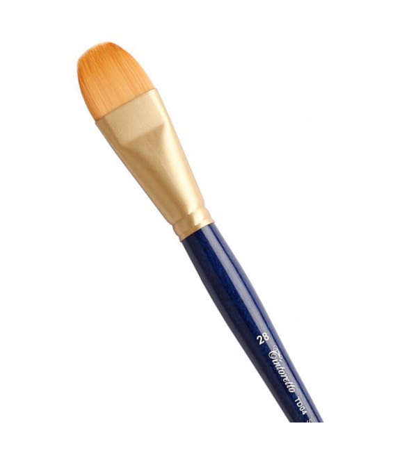 Round brush Tintoretto STD02 Emerald synthetic