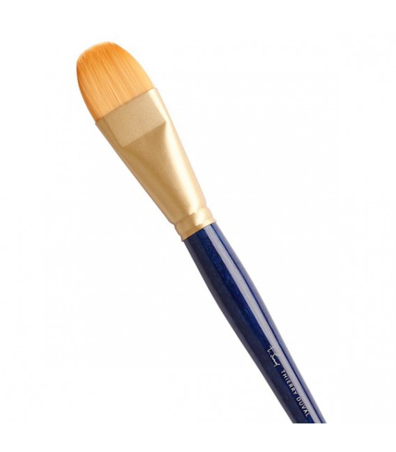Round brush Tintoretto STD02 Emerald synthetic