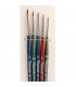 Blister set "Miniature" brushes for decoration Tintoretto 8206