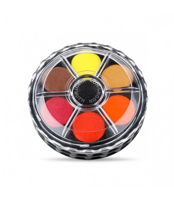Koh-i-noor  Watercolour Paint Set of 12 Colours in a rounded box