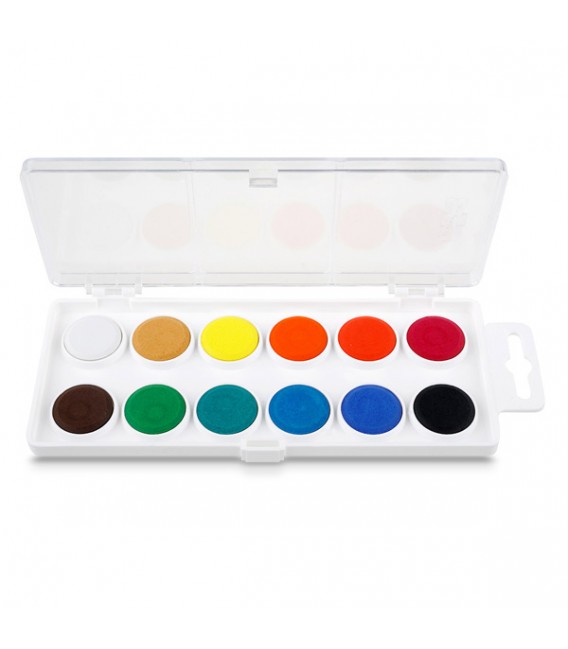 Koh-i-noor  Watercolour Paint Set of 12 Colours