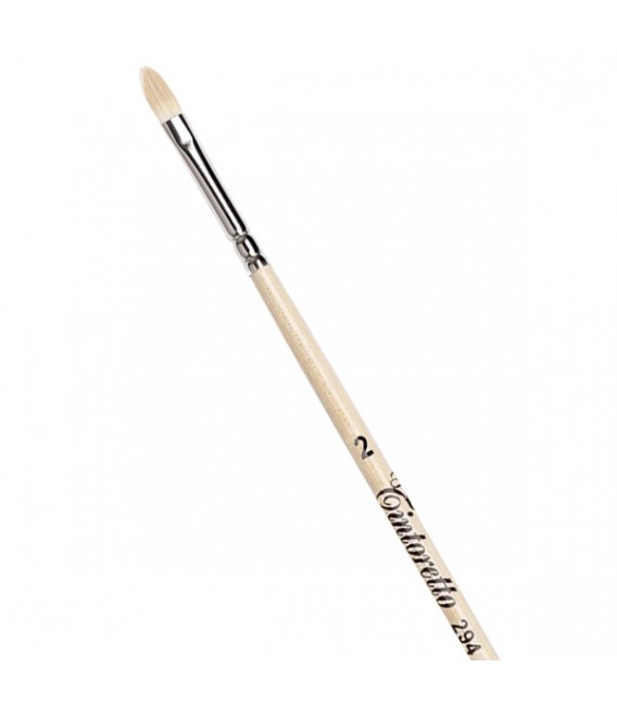 Filbert brush Tintoretto S294 Extra Bristle Long Handle