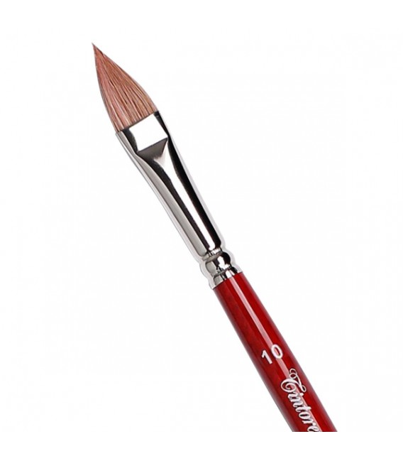 Cat’s Tongue Brush Tintoretto S980 Extra Ox Hair Long Handle